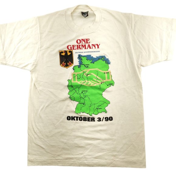 One Germany - Vintage T-Shirt - Picture 1 of 6